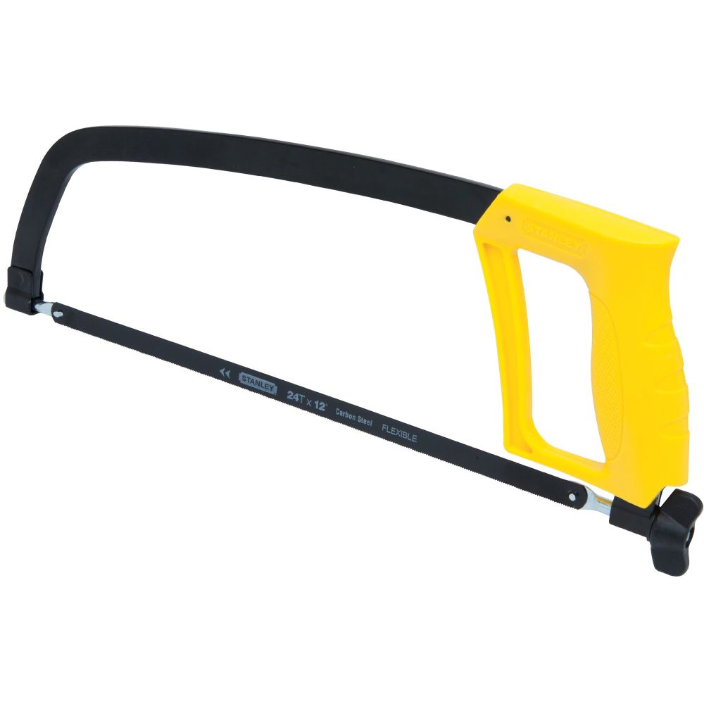 Stanley 12 in Hacksaw Plastic Handle