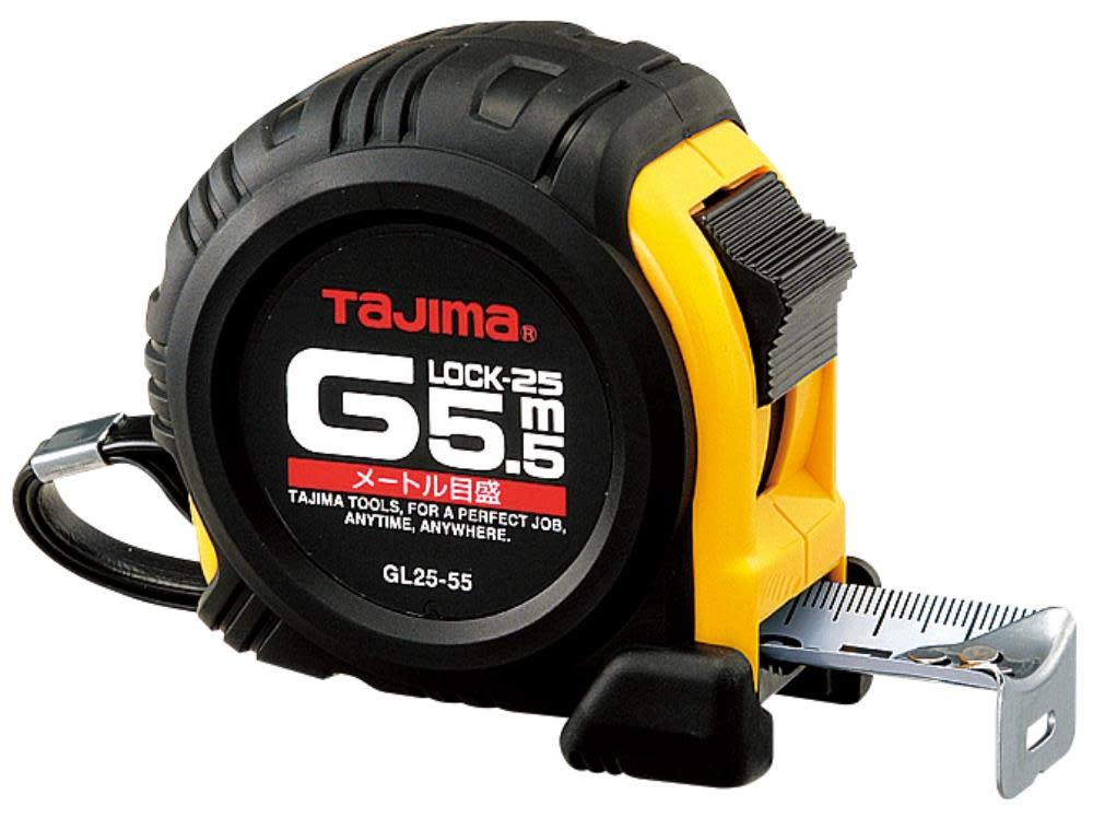 

Tajima G Series Measuring Tape in Metric Scale 5.5m x 1" Blade
