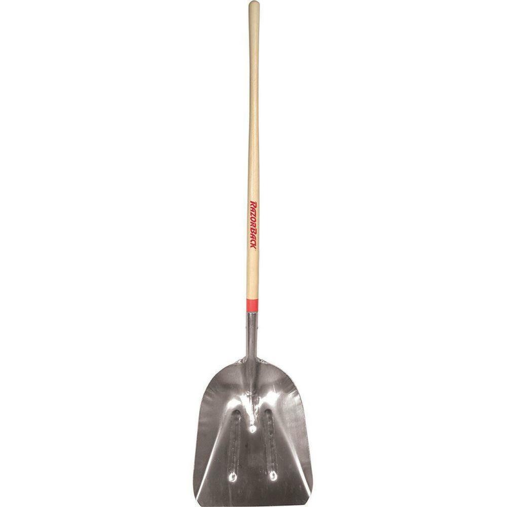 Razorback 10 Aluminum Scoop Shovel with 48in North American