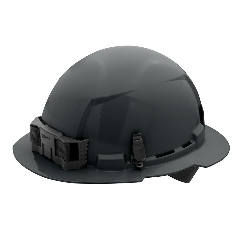 

Milwaukee Gray Full Brim Hard Hat with 4pt Ratcheting Suspension Type 1 Class E