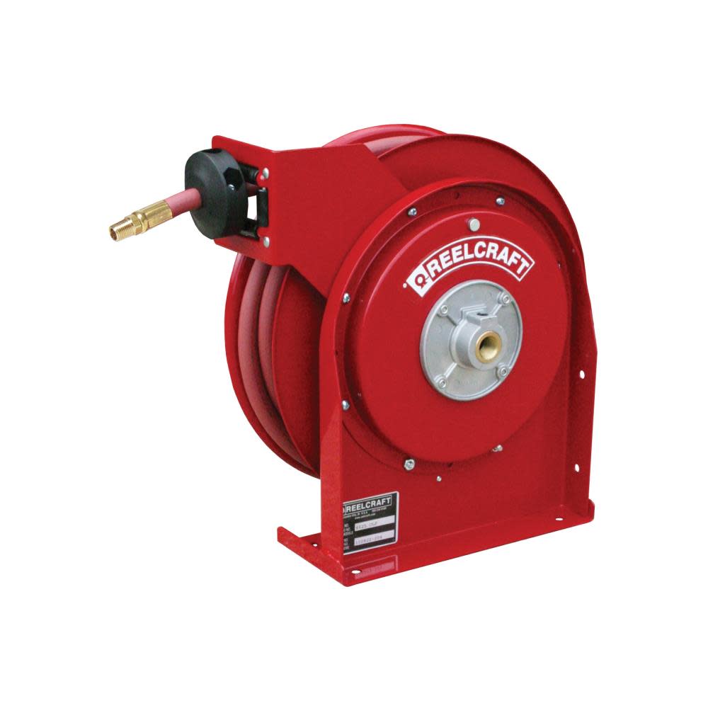 

Reelcraft Hose Reel with Hose Steel Series 4000 1/4" x 25'
