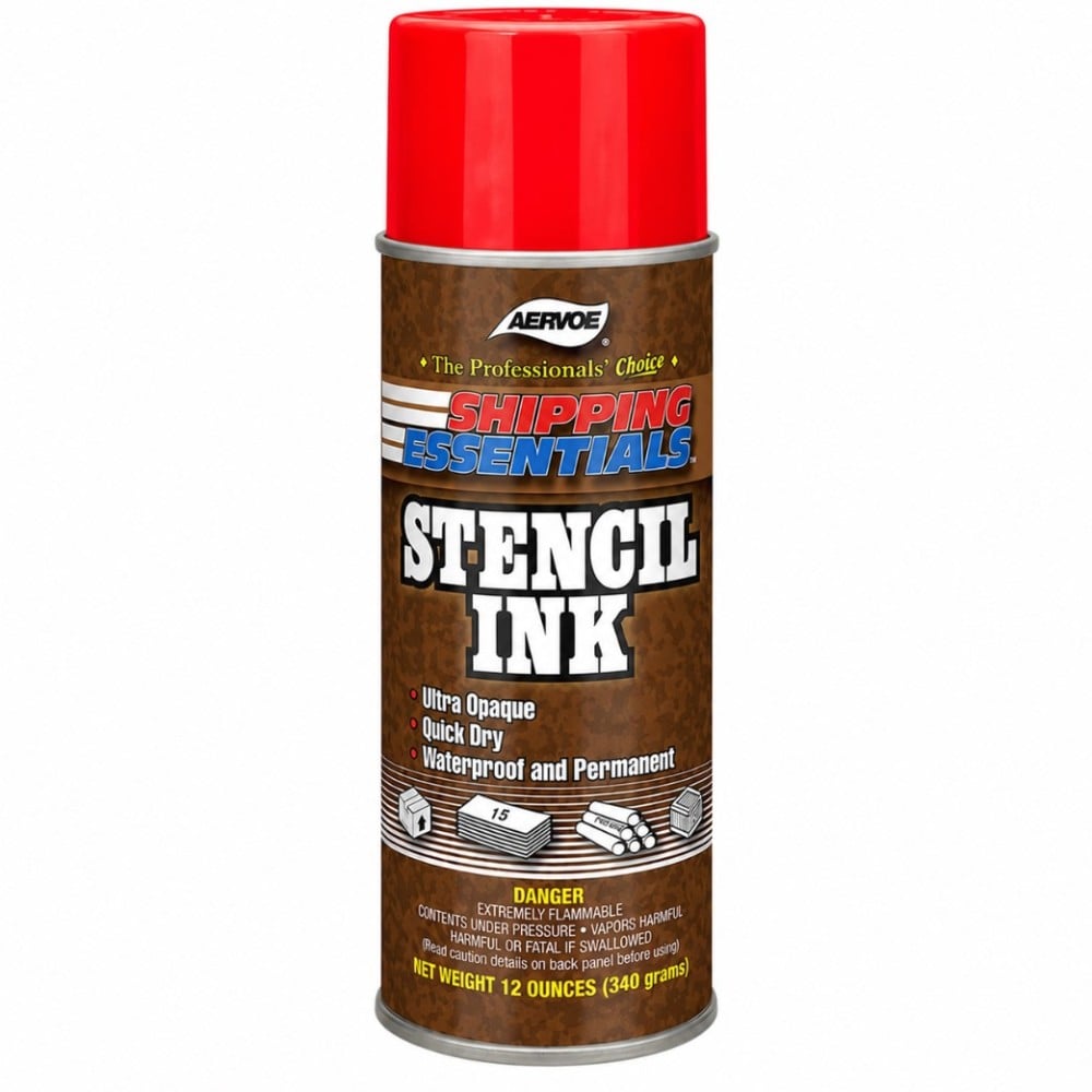 Aervoe Red Stencil Ink