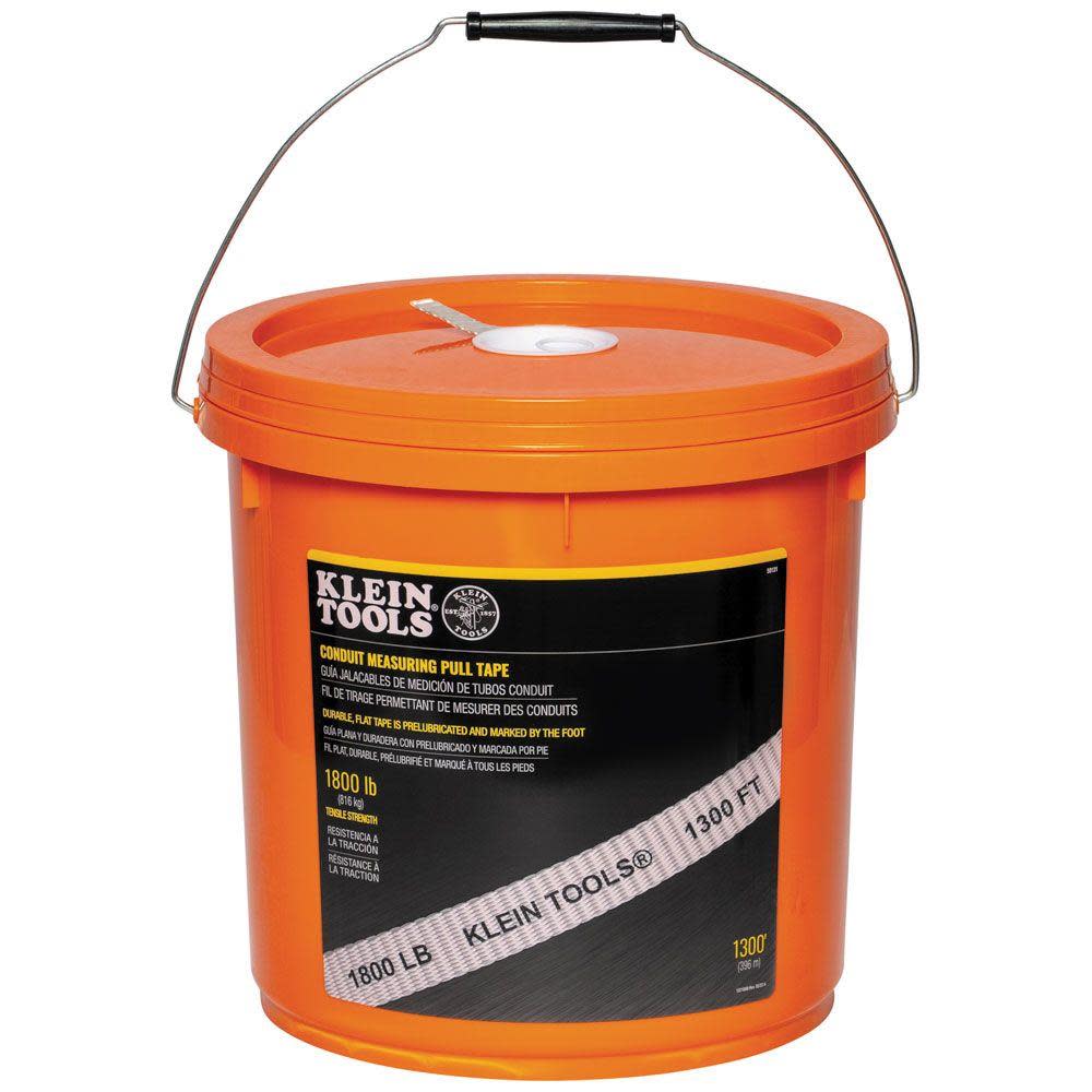 

Klein Tools Pull Tape 1800 lb x 1300'
