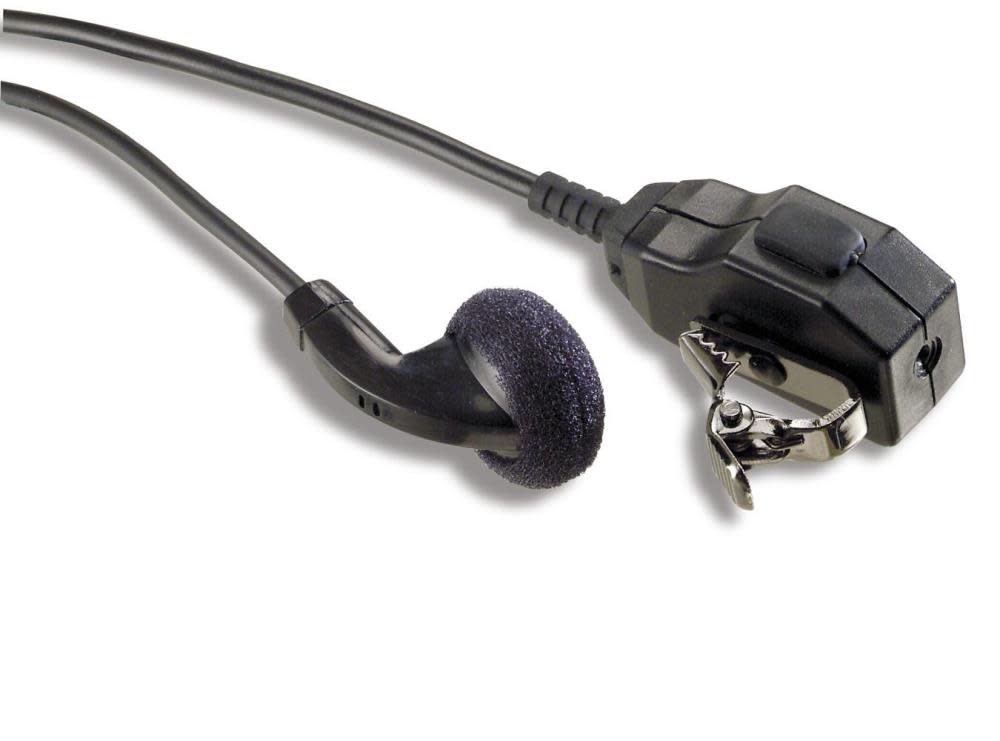 

Kenwood 2-wire earbud with palm mic