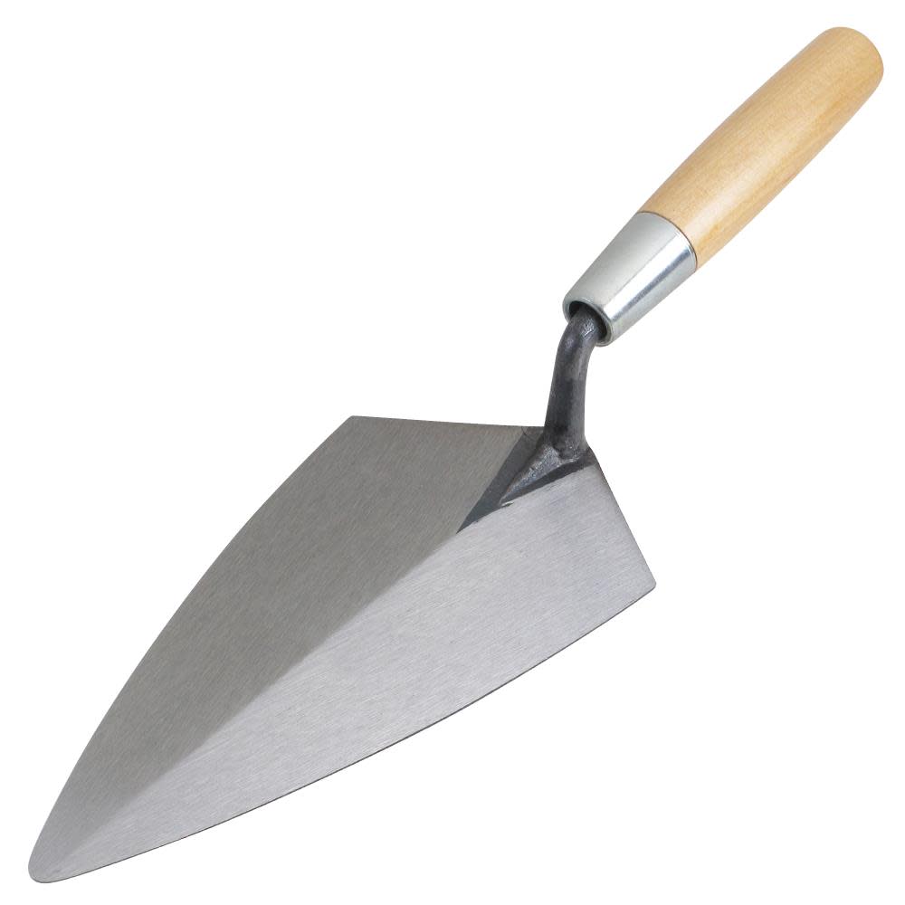 

Kraft Tool Co 12 In. Philadelphia Brick Trowel with Wood Handle