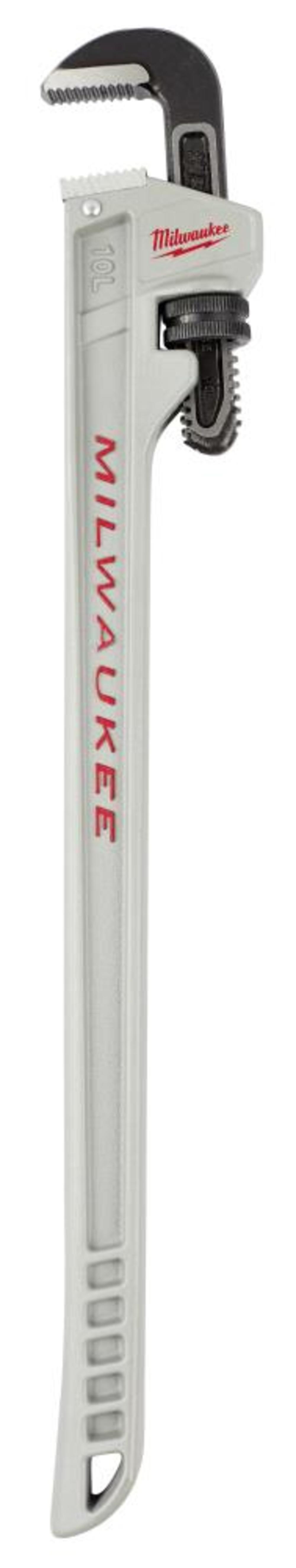 

Milwaukee 10L Aluminum Pipe Wrench with POWERLENGTH Handle