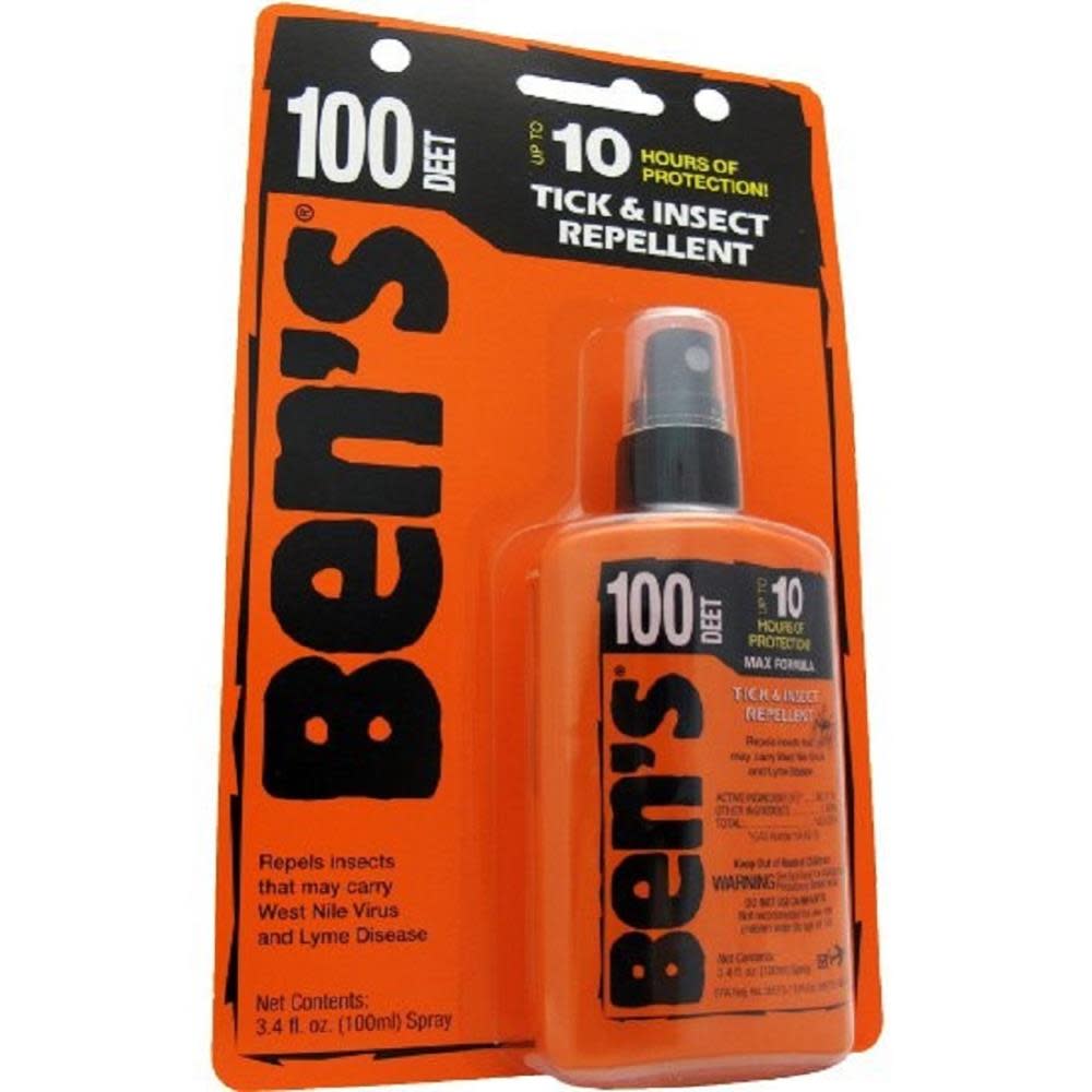 

Bens 100 3.4oz Insect Repellent Pump