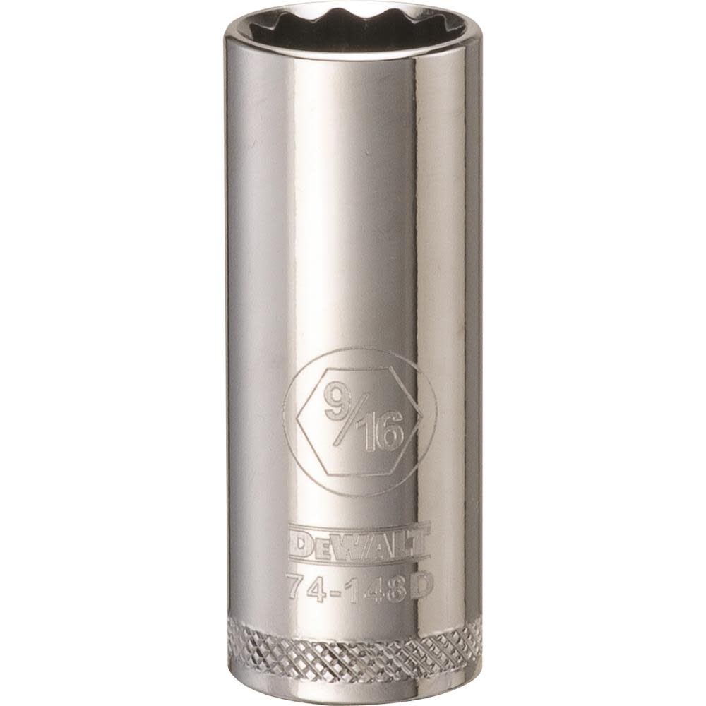 

DEWALT Socket 12 Point 3/8" Drive Deep 9/16" SAE