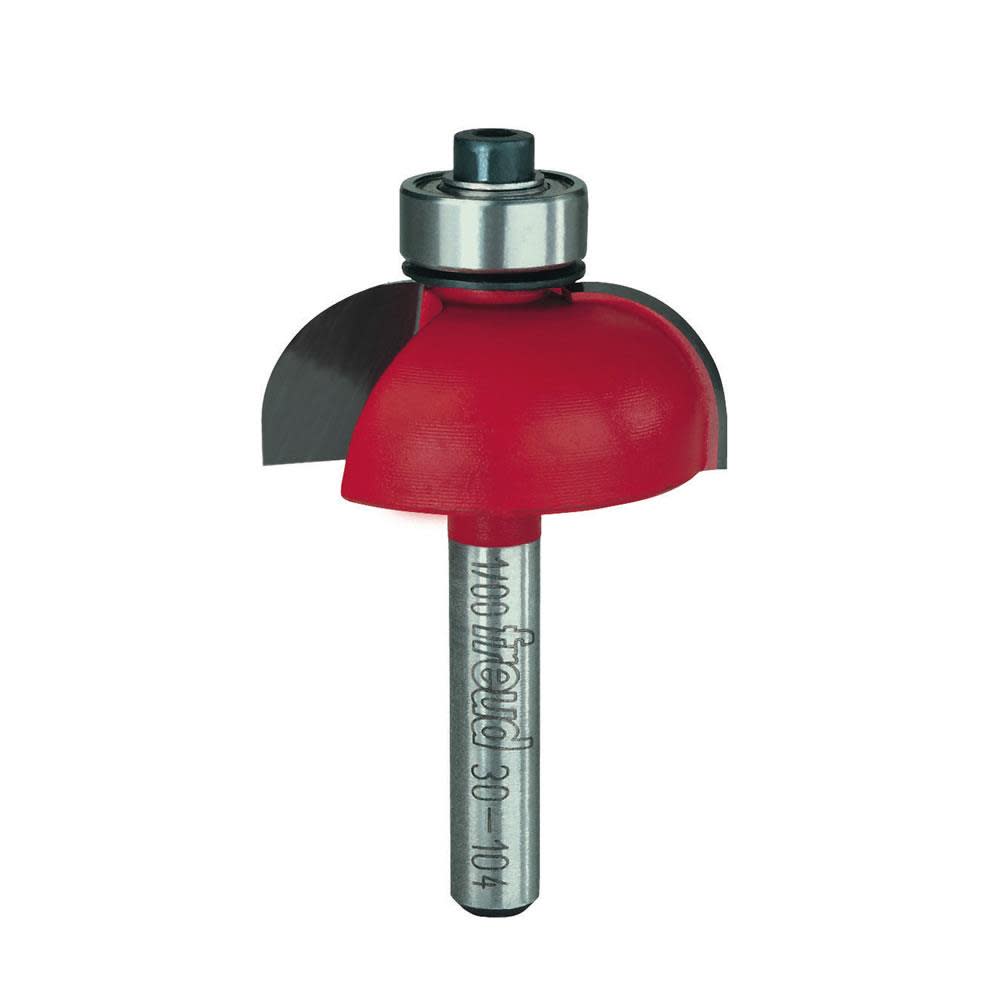 Freud 3/8 In. Radius Cove Bit with 1/4 In. Shank - 30-104 - By Brand  sku 30-104