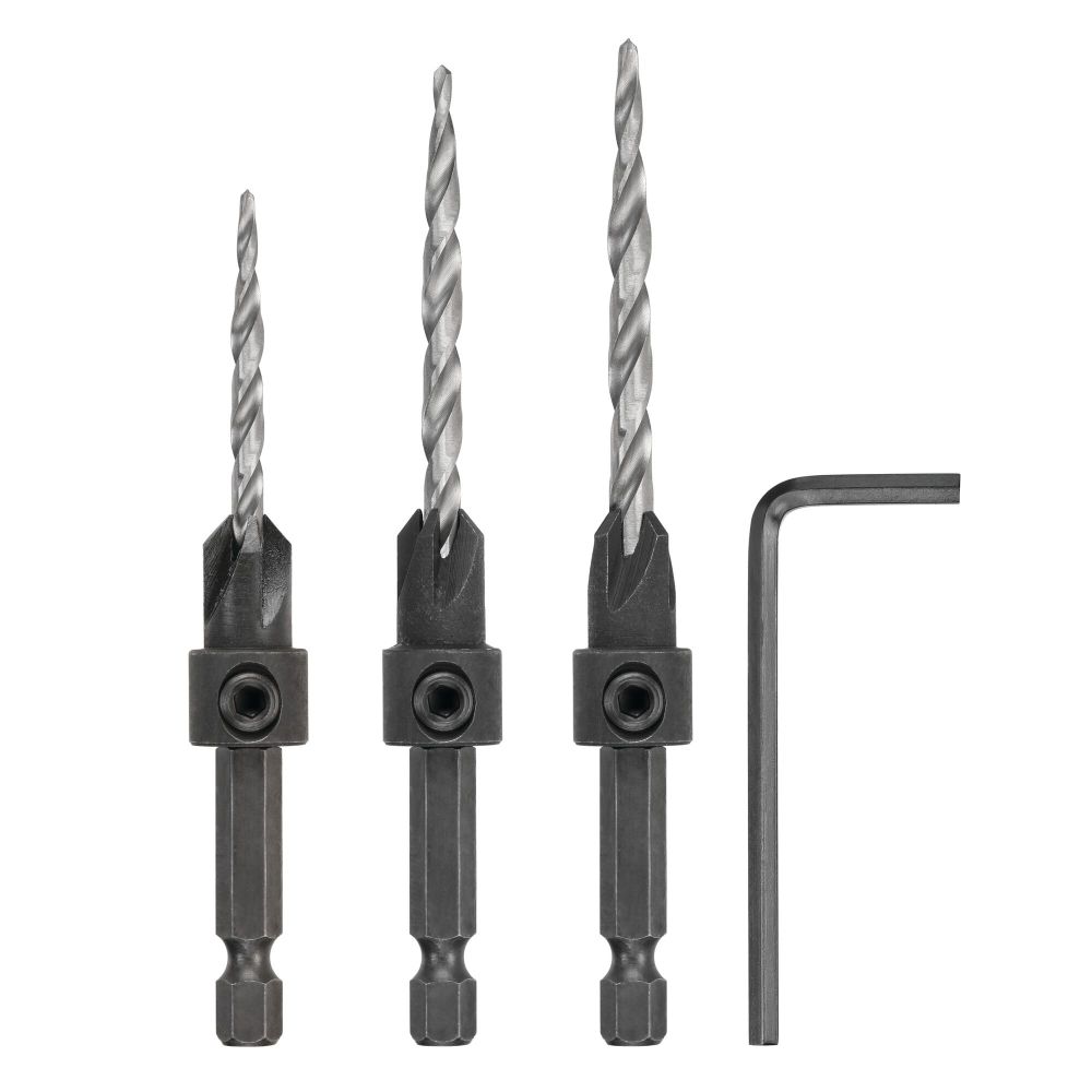 DEWALT 3 piece Countersink Set DW2535 Acme Tools