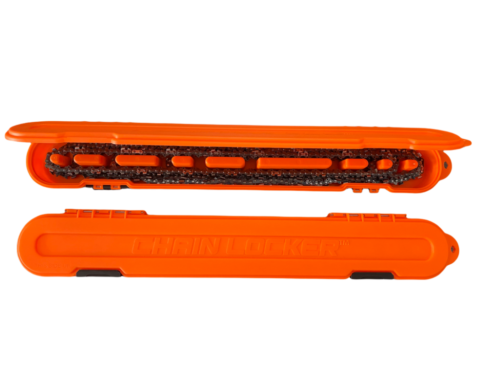 

Chain Locker Chainsaw Chain Storage Case Orange