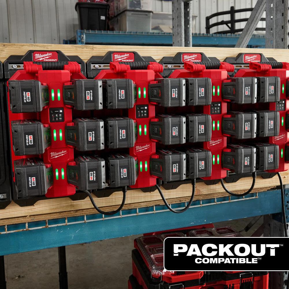 Battery Charger Milwaukee Packout Combo Milwaukee M18 PACKOUT Six