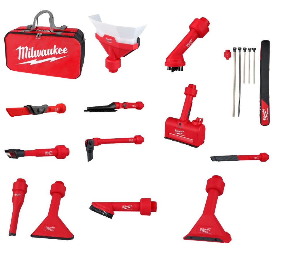Milwaukee M12 AIRTIP Vacuum Tool Accessories Restoration Construction