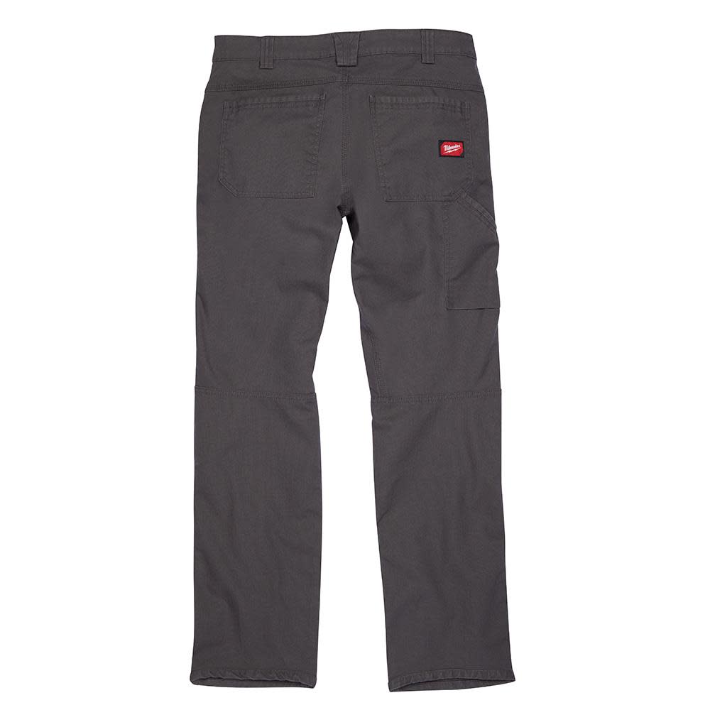 Milwaukee Work Pants Flex Heavy Duty Gray 36 X 32 701g 3632 From Milwaukee Acme Tools