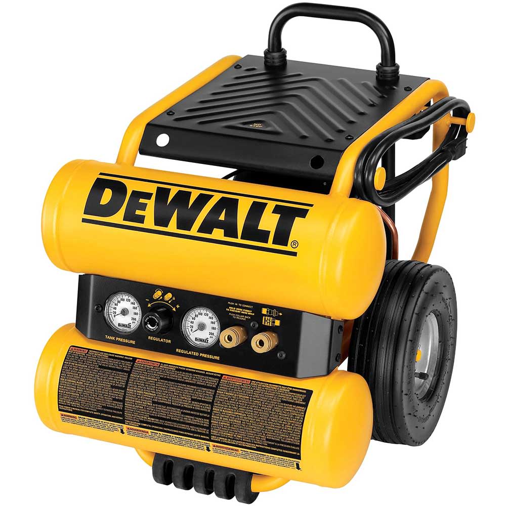 Dewalt drill air compressor top