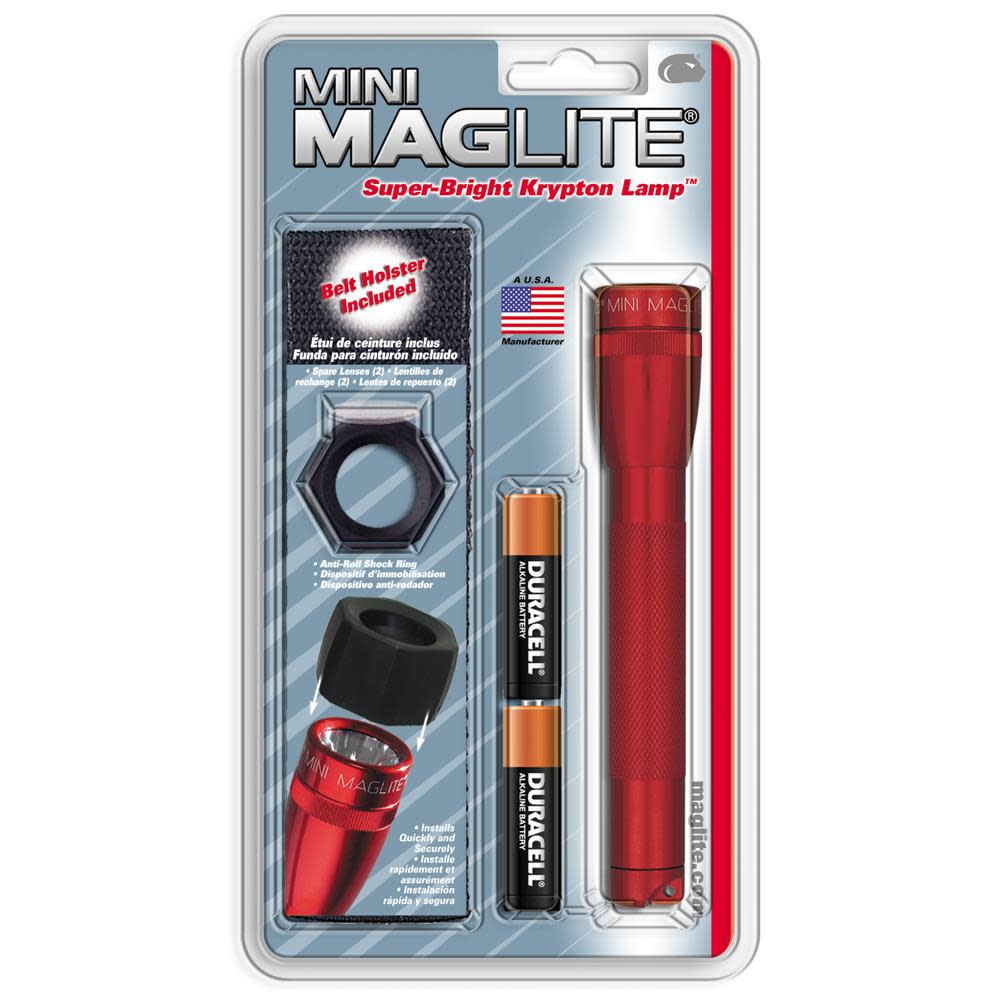 

Maglite Lens Pack - 2-Cell AA Red Aluminum Flashlight