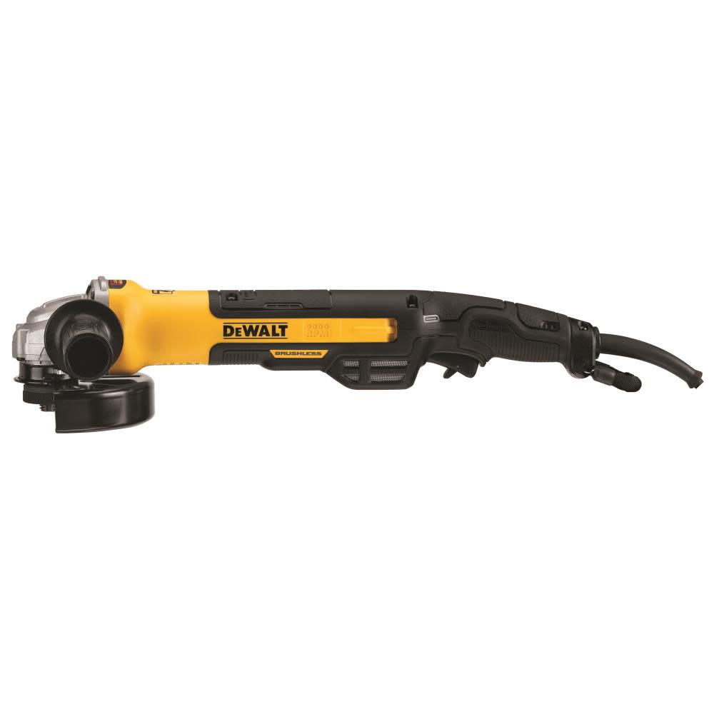 

DEWALT 5" / 6" Small Angle Grinder with Kickback Brake No Lock On