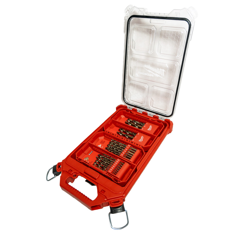 Milwaukee Packout Compact Cobalt Drill Bit Set 29pc 48-22-8436-2332 ...