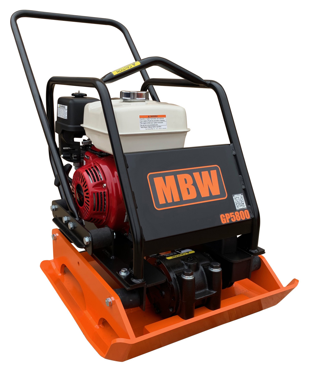 

MBW GP5800 Plate Compactor 288lb with Honda GX270 Engine