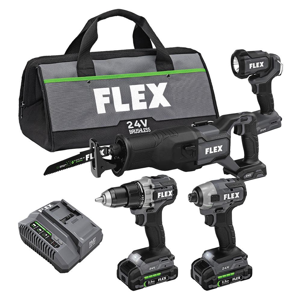 24v shop drill set