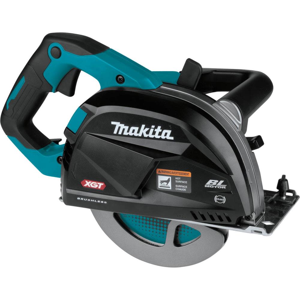 Makita 40V max XGT 7 1/4in Metal Cutting Saw with Electric Brake & Chip Collector (Bare Tool) image number null