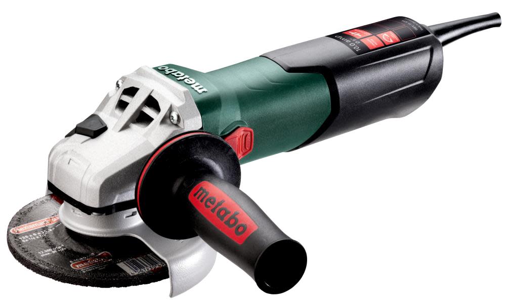

Metabo 4.5"/5" Angle Grinder with Lock On
