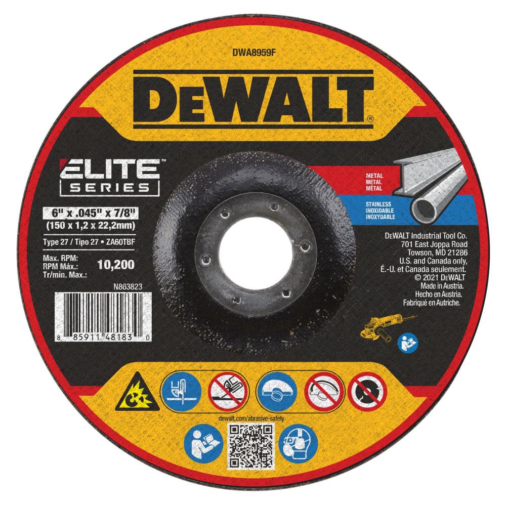 

DEWALT Cutting Wheel 5 x .045 x 7/8 XP T27
