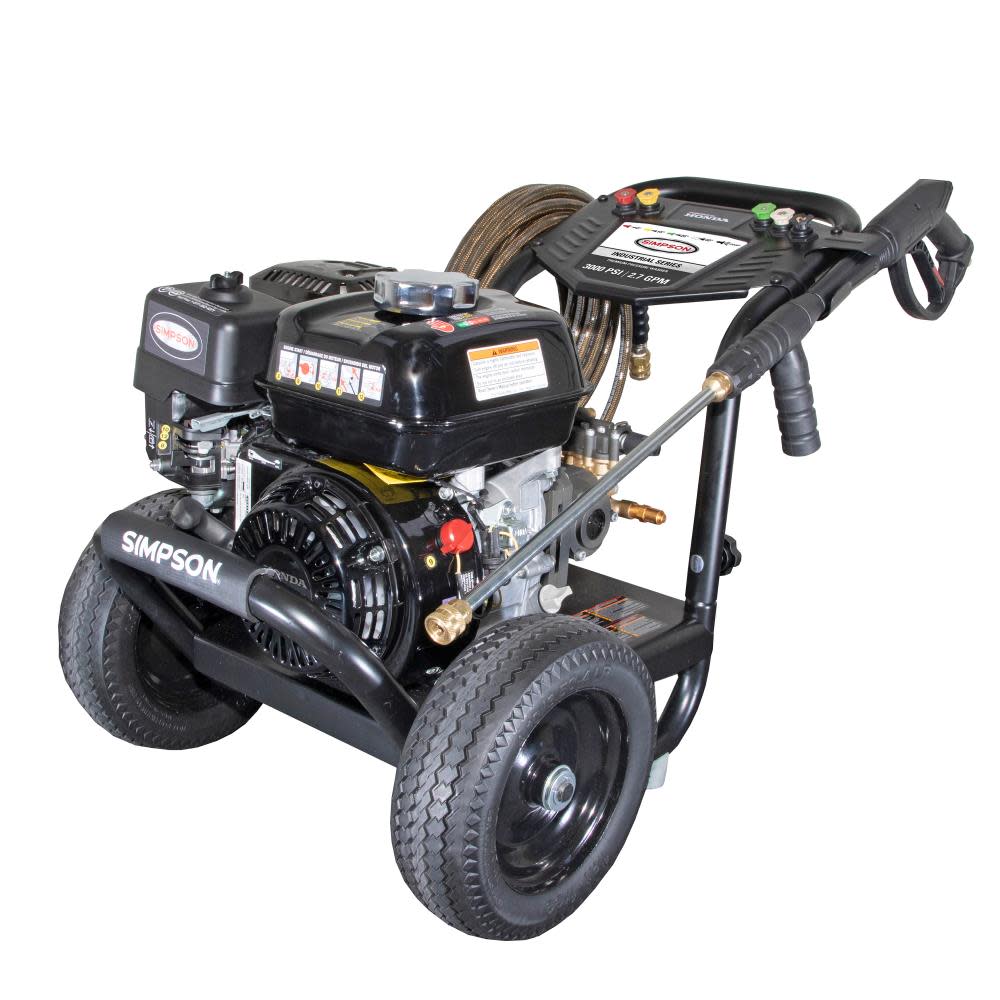 

Simpson Industrial Pressure Washer 3000PSI 2.7GPM - 50 State Certified