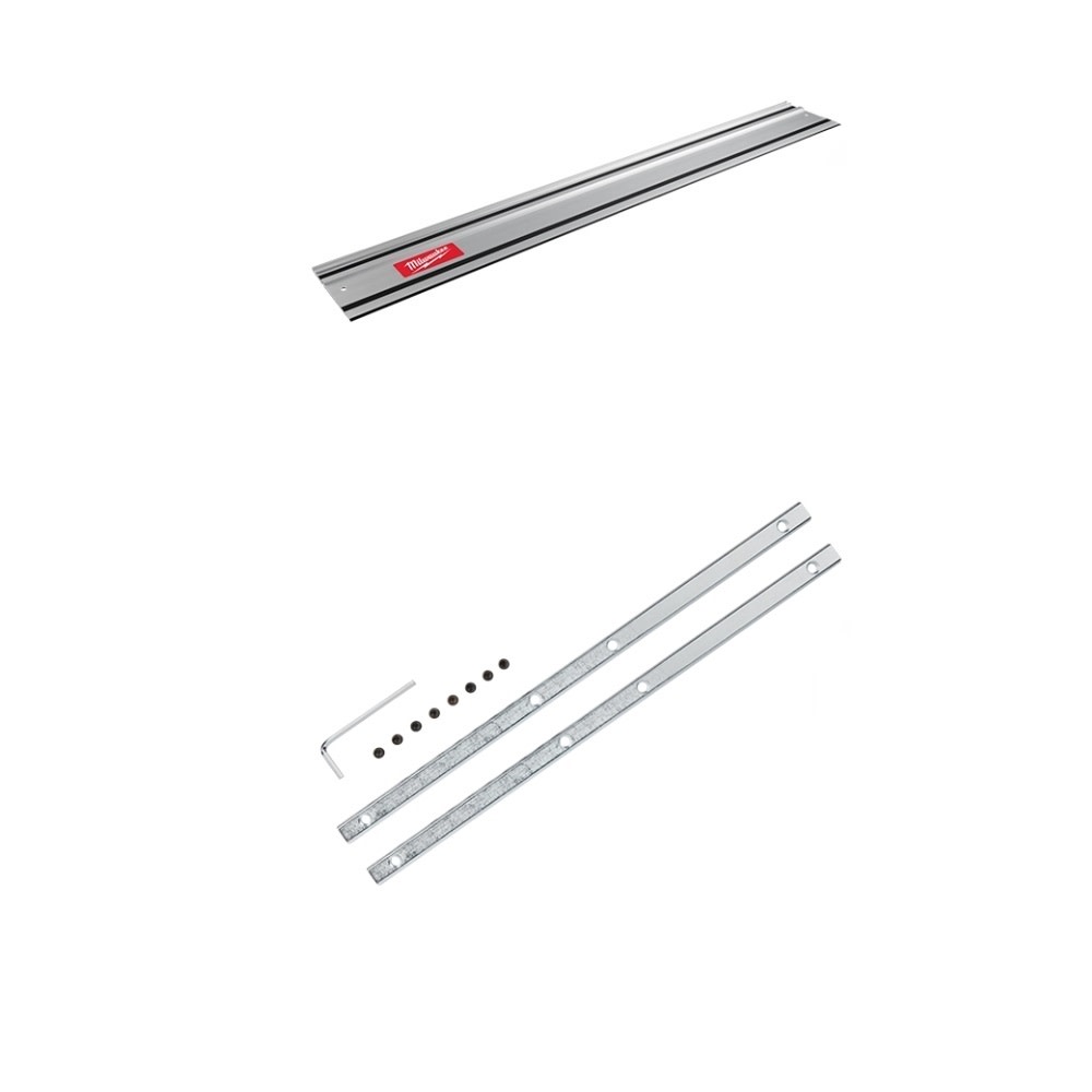 Milwaukee 55 Inch Guide Rail, Guide Rail Connector Bundle