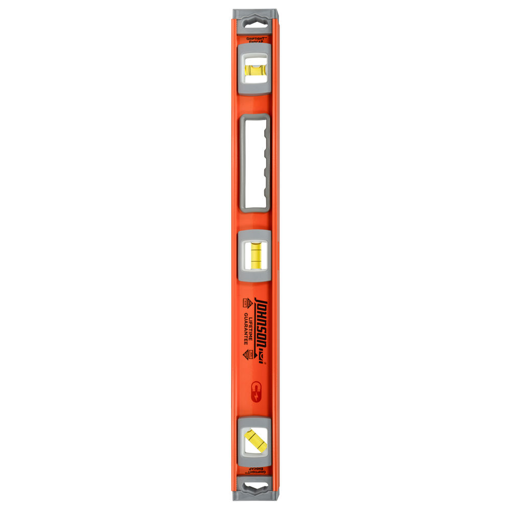 Johnson Level 24-in Magnetic Aluminum I-Beam Level 1254-2400 - Acme Tools