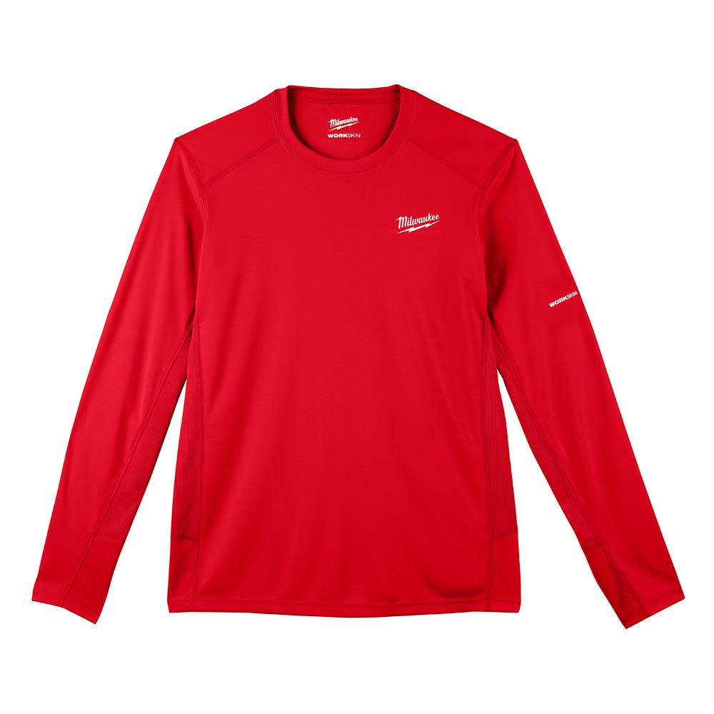 

Milwaukee Workskin Lightweight Performance Shirt Long Sleeve Shirt Red Small