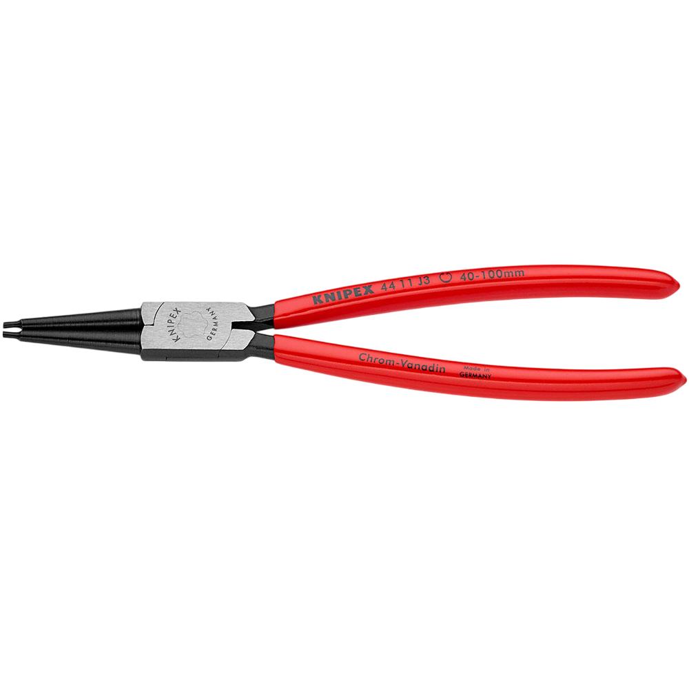 Knipex 9 Inch Vanadium Steel Internal Snap Ring Plier with Forged