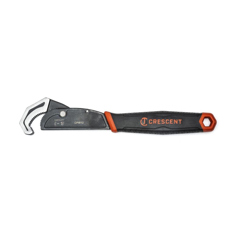

Crescent Pipe Wrench 12" Self Adjusting Dual Material