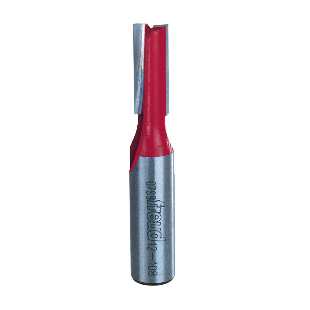 

Freud 3/8 In. (Dia.) Double Flute Straight Bit with 1/2 In. Shank