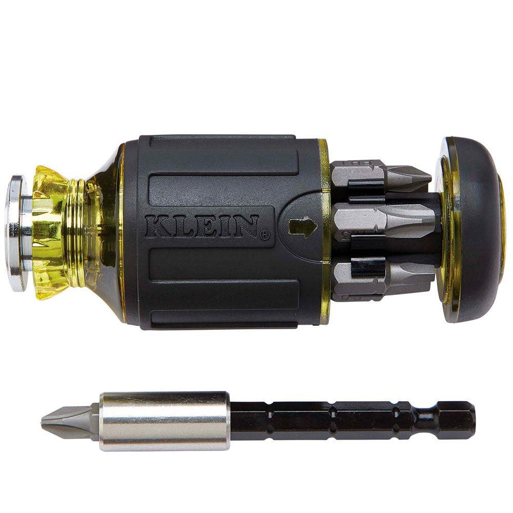 

Klein Tools 8-in-1 Adjust. Stubby Screwdriver