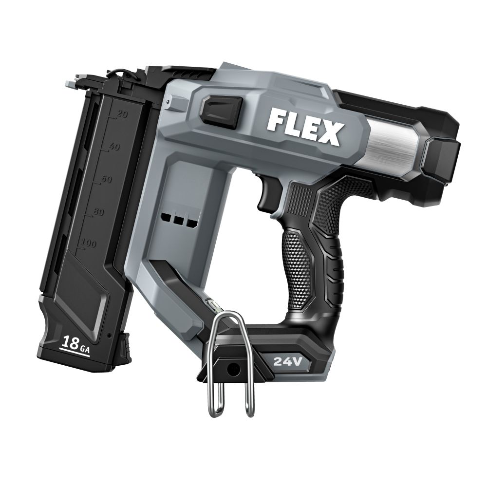 New!◎AR Flex◎6oz◎10.3インチ FLEX 24V 18Ga Brad Nailer (Bare Tool) FX4331-Z - Acme Tools