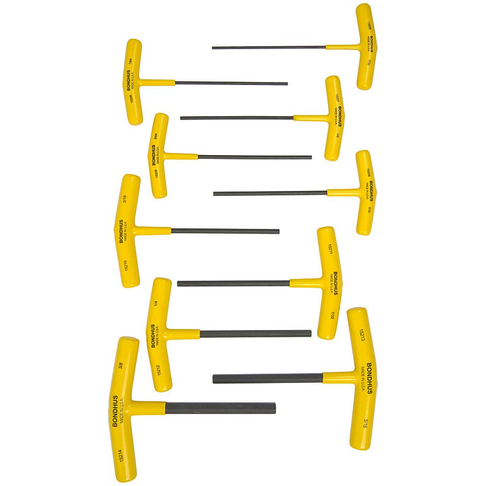 

Bondhus Set 10 Hex T-handles