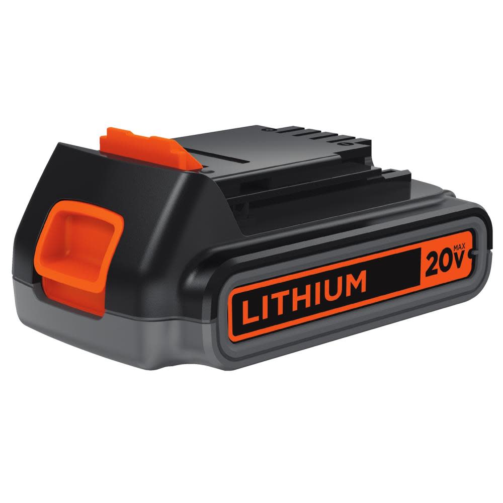 

Black and Decker 20 volt MAX 2.0 Ah Lithium Battery Pack