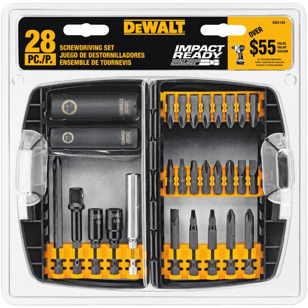 Dewalt impact best sale driver accessory set