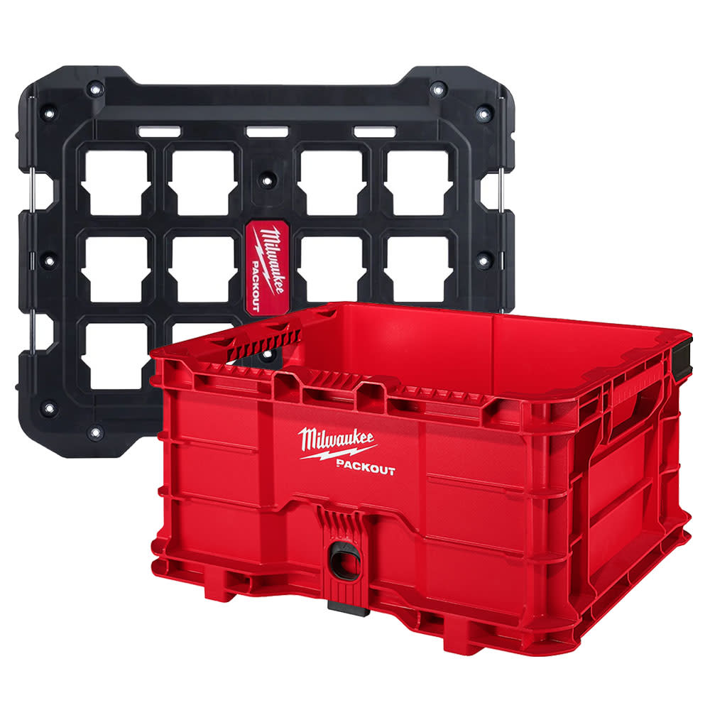 

Milwaukee PACKOUT Crate and Mounting Plate Bundle
