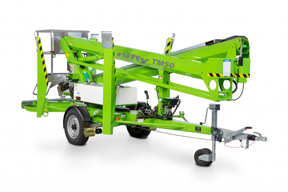 Niftylift 49.5' Cherry Picker Trailer Mounted Towable with