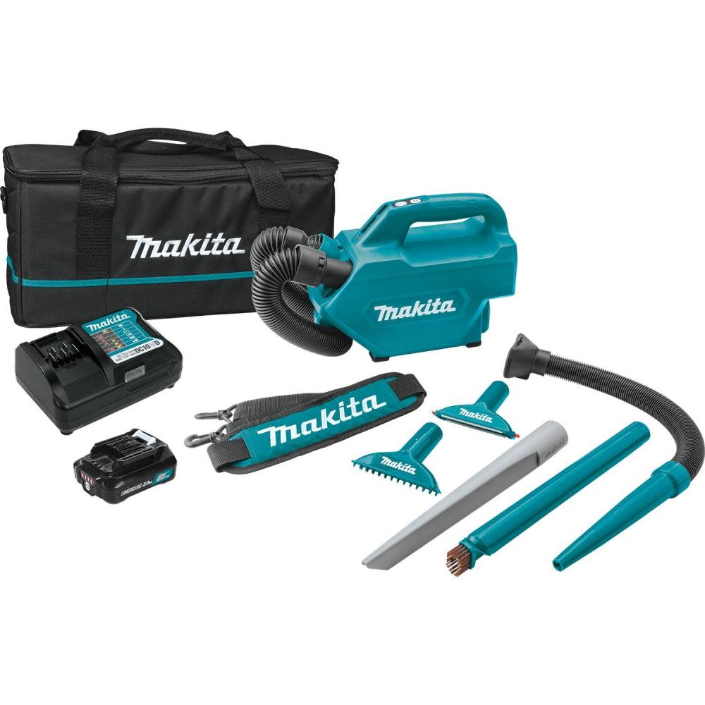 

Makita 12V Max CXT Lithium-Ion Cordless Vacuum Kit (2.0Ah)
