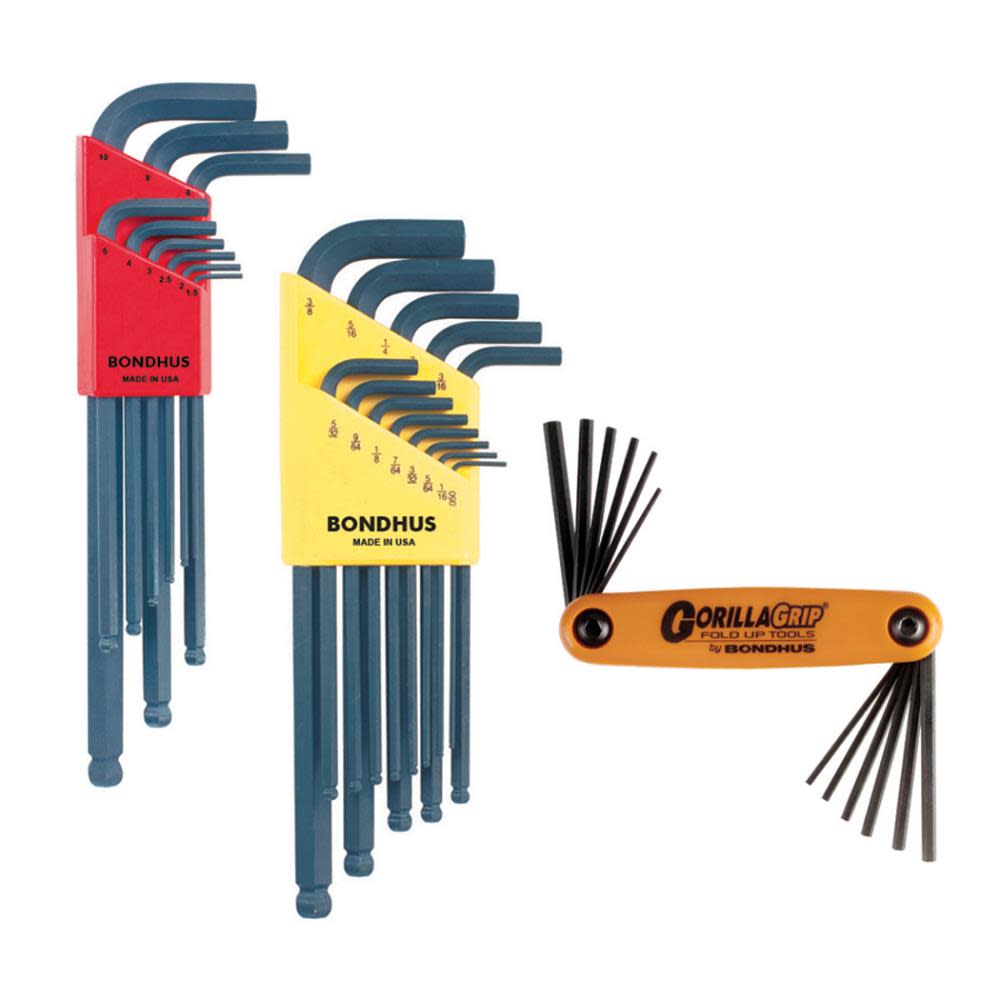 

Bondhus 34 Piece Bonus Pack Gorilla Grip