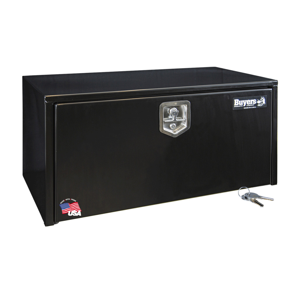 Buyers Products Company Truck Box 18x18x36 Inch Black Steel Underbody