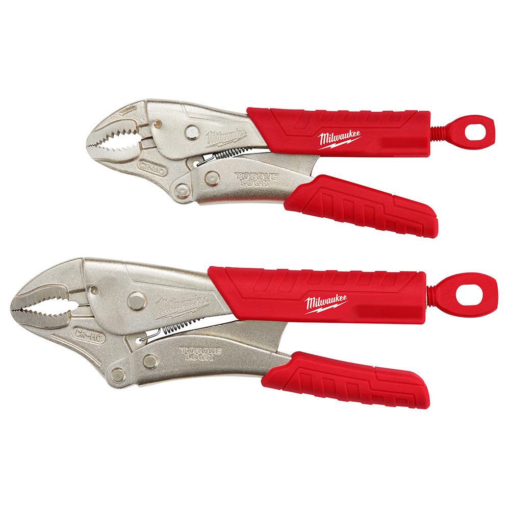 

Milwaukee Curved Jaw Pliers Tool Set 2pc