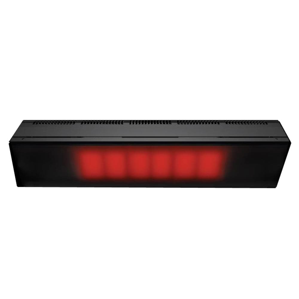 

Heatstar Architect Collection 37000 BTU Glass Front Radiant Overhead Restaurant Heater