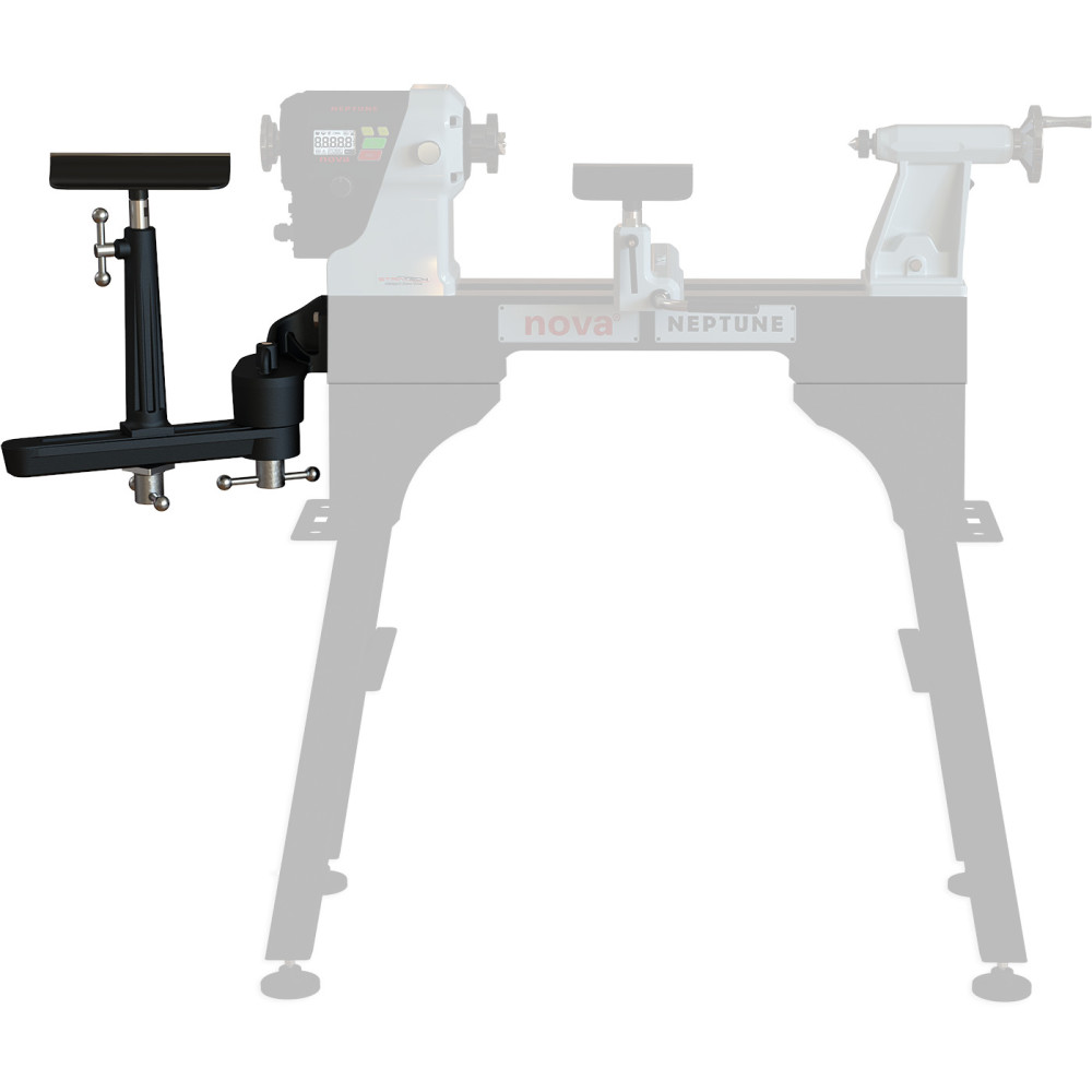 Outrigger Cast Nova Neptune Solid Cast Iron Swing Away Outrigger for lathes 55266T ...