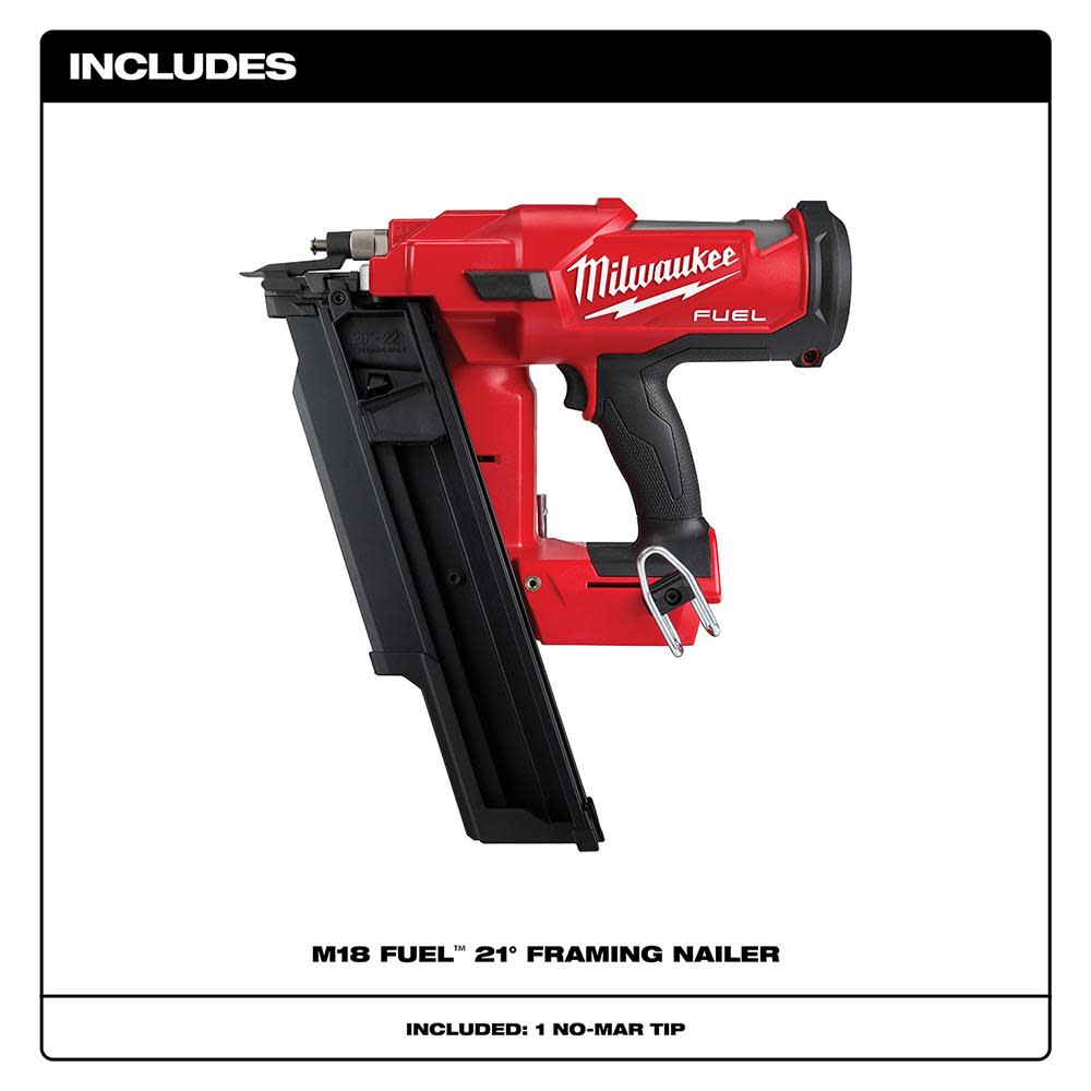 Nail Gun Framing Nailer Pneumatic 21-Degree Work Equipment Hand Industrial Tool 