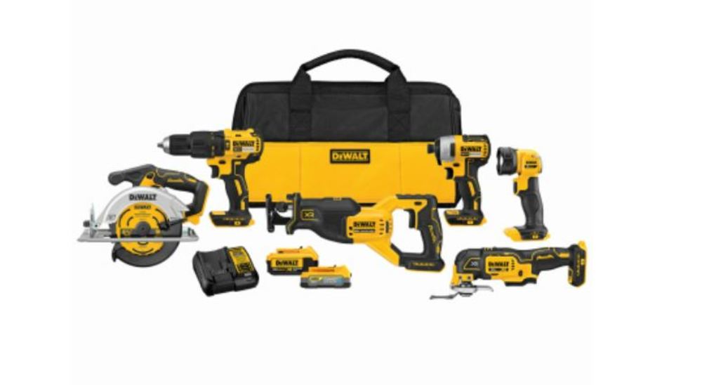 DEWALT 20V MAX Brushless Cordless 6-Tool Combo Kit DCK675D2 from DEWALT -  Acme Tools