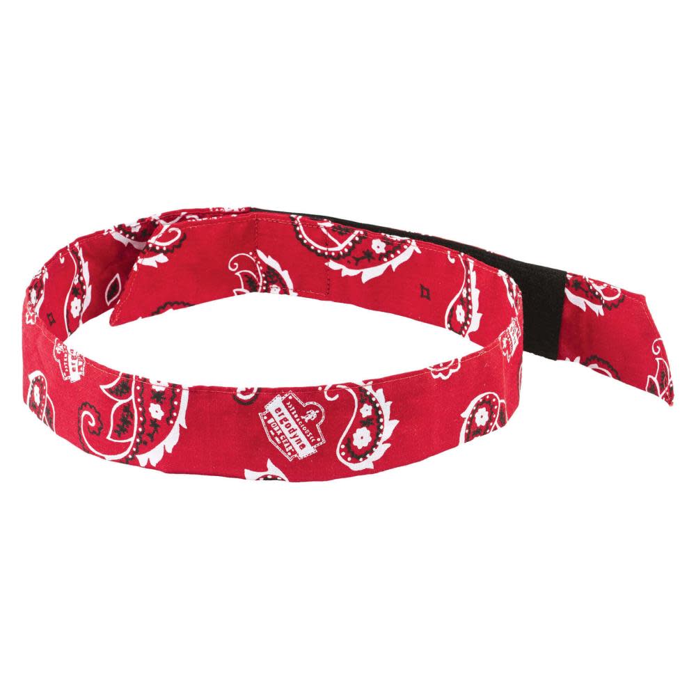 

Ergodyne Chill Its 6705 Red Western Evaporative Cooling Bandana